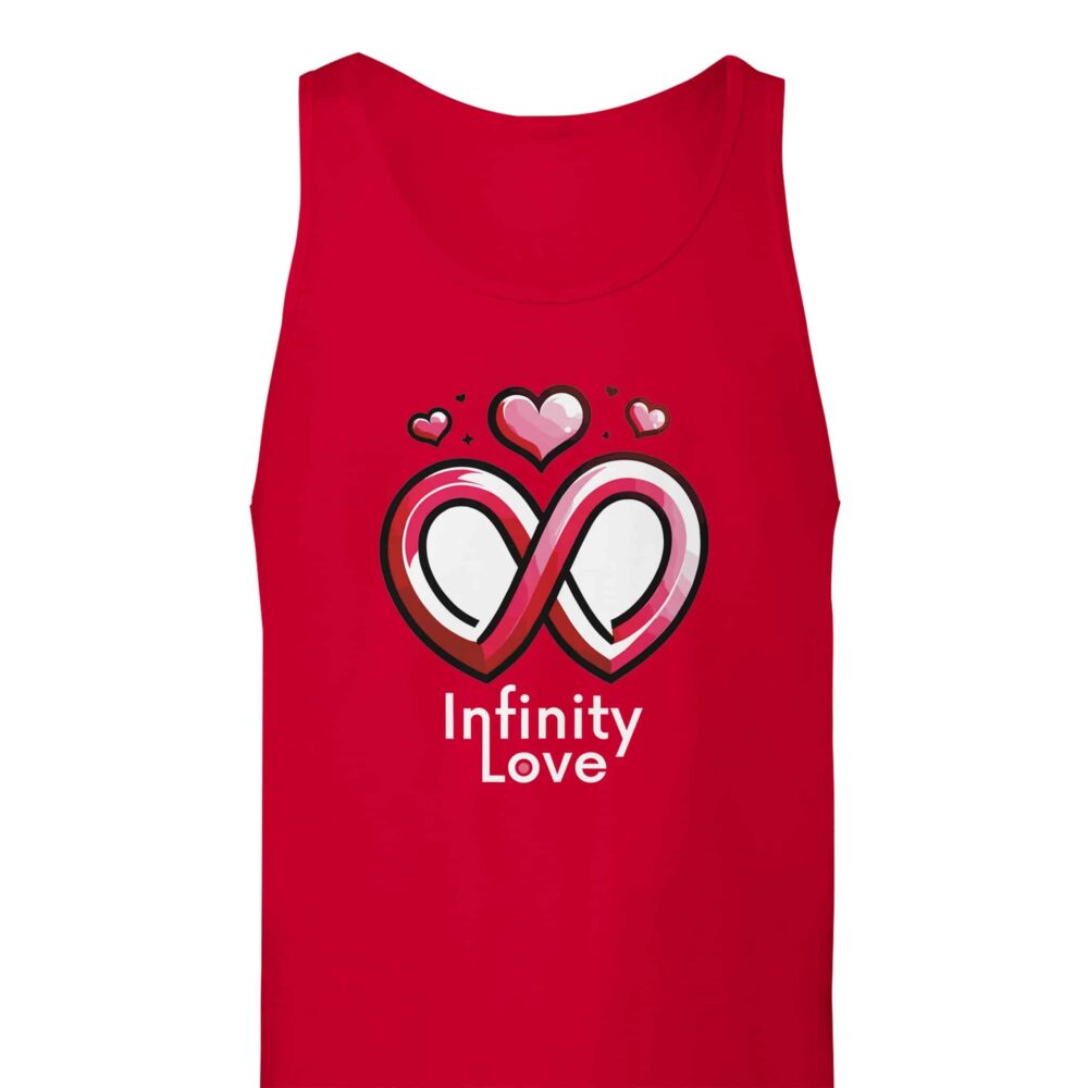 My Love Tank Top Infinity Love Red
