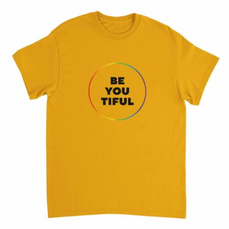 Be You Tiful T-shirt Yellow