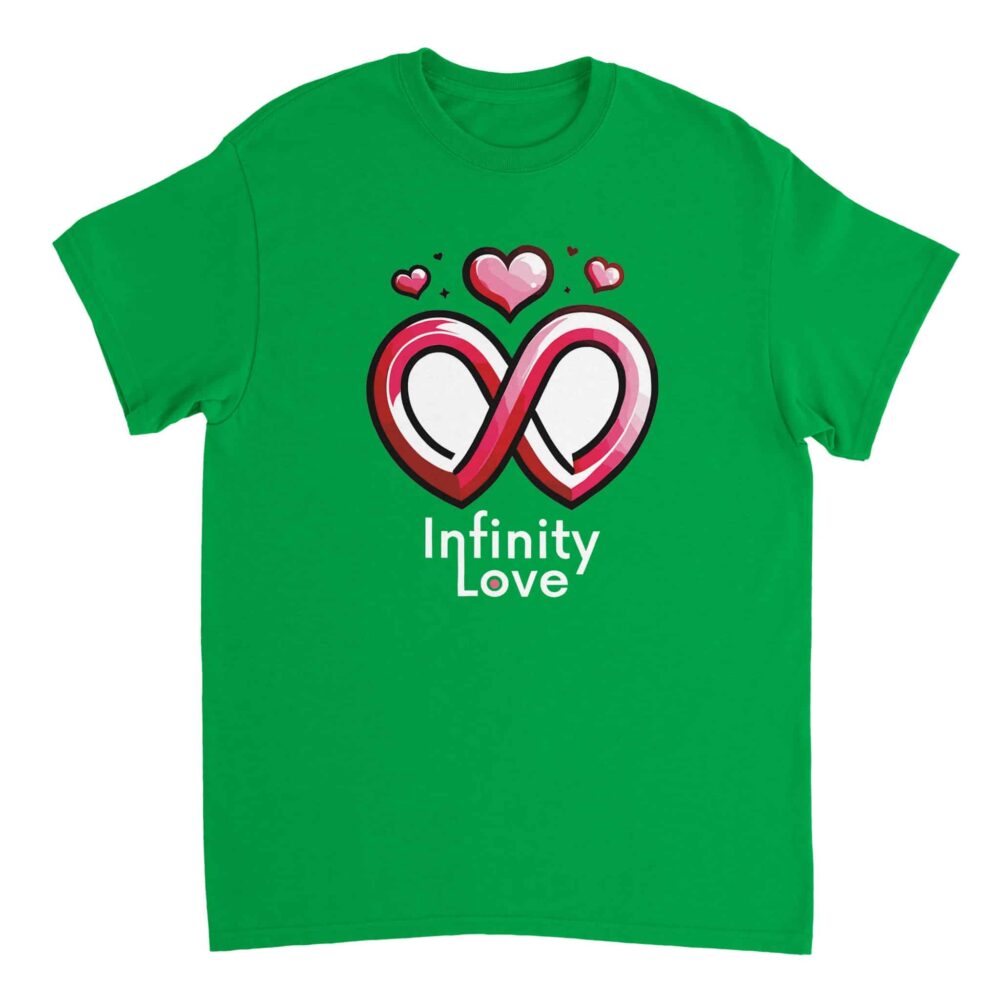 My Love Shirt Infinity Love Green
