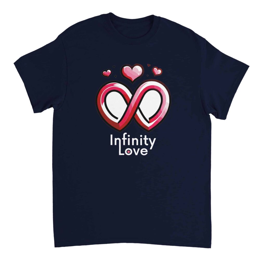My Love Shirt Infinity Love Navy
