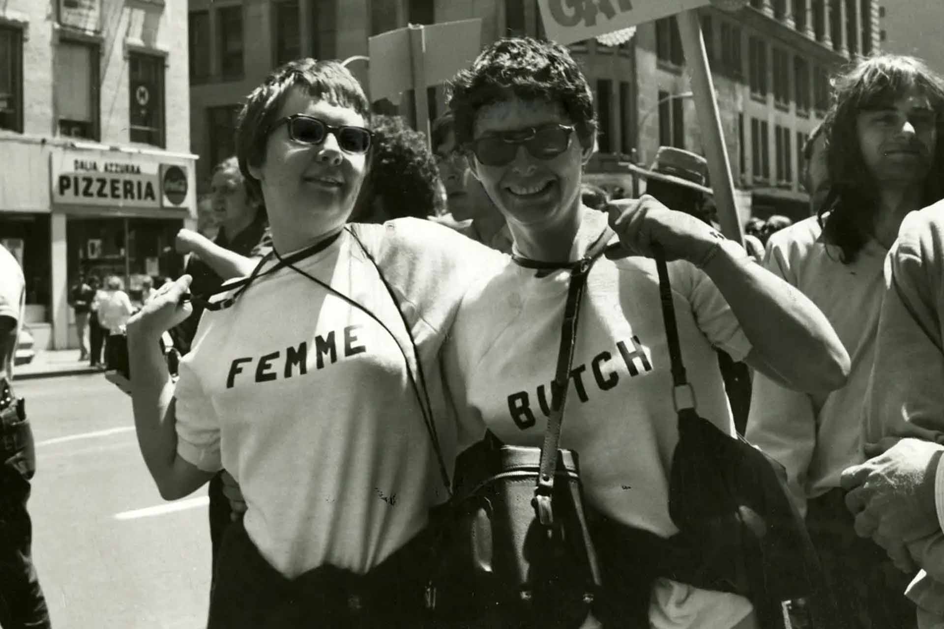 Pride Shirts A Symbol of Love and Equality Femme Butch 60s-70s