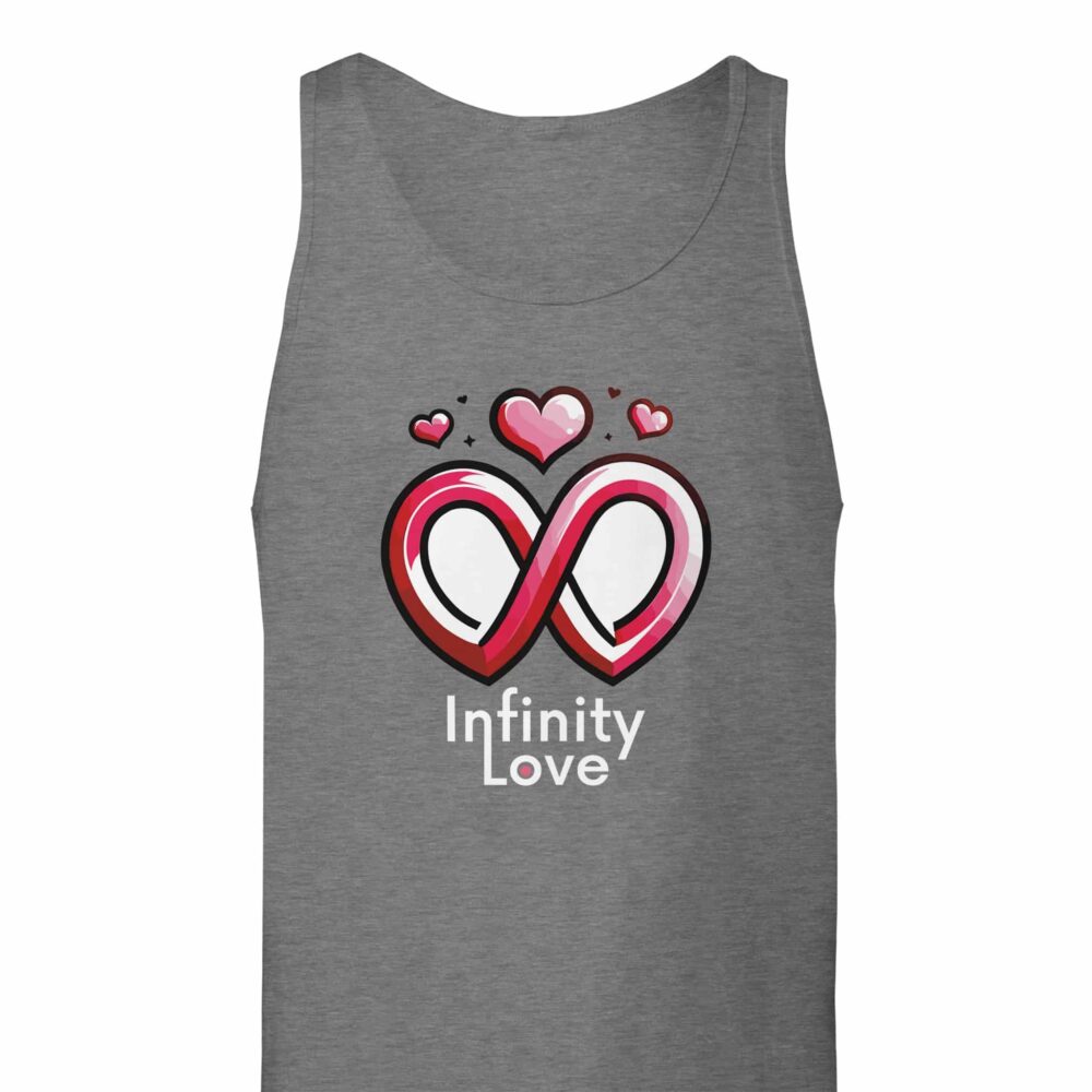 My Love Tank Top Infinity Love Grey