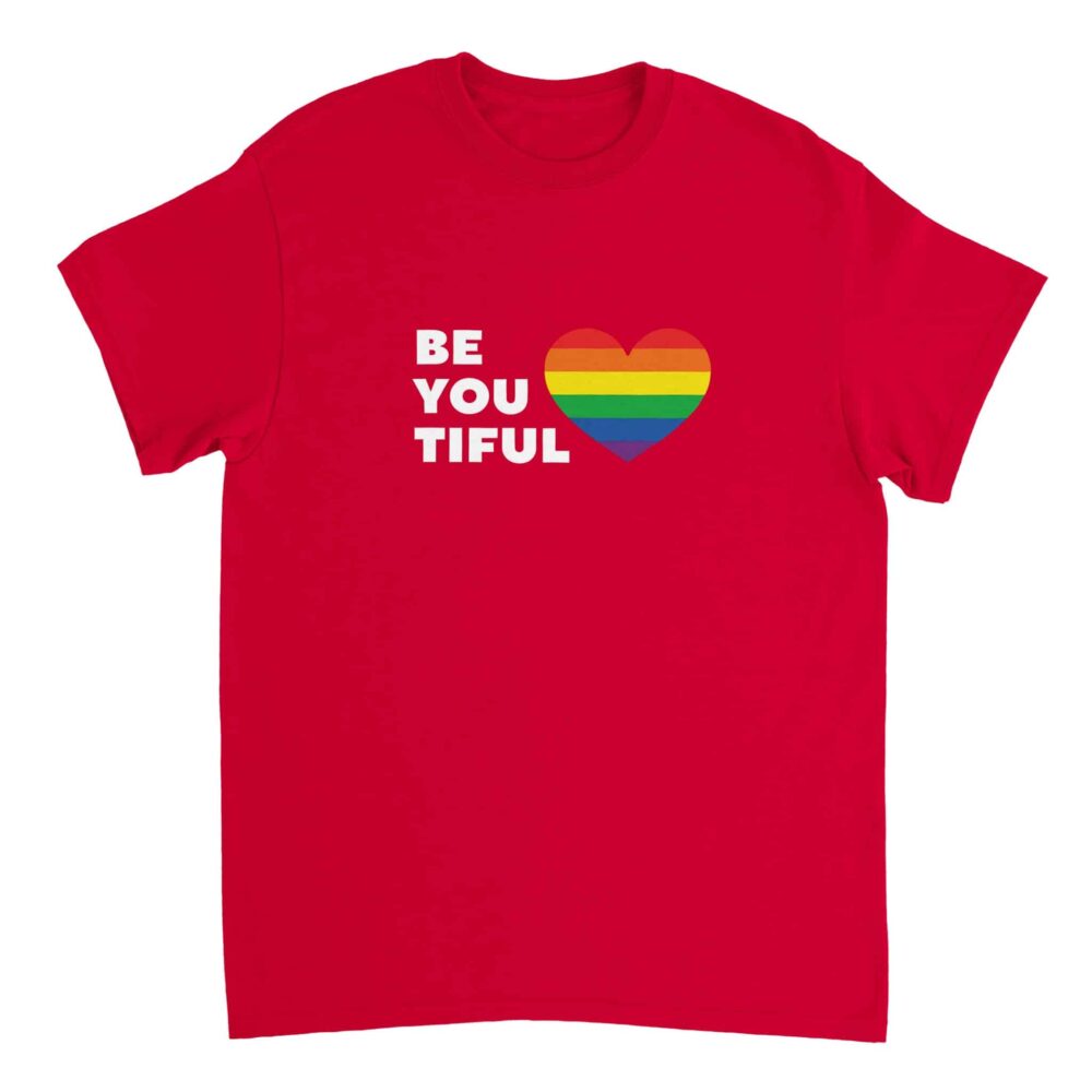 Be You Tiful Pride T-shirt Red