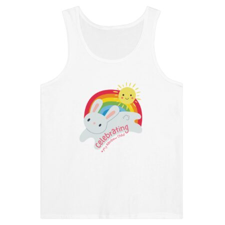 Proud Mom Of a Teenager Tank Top White