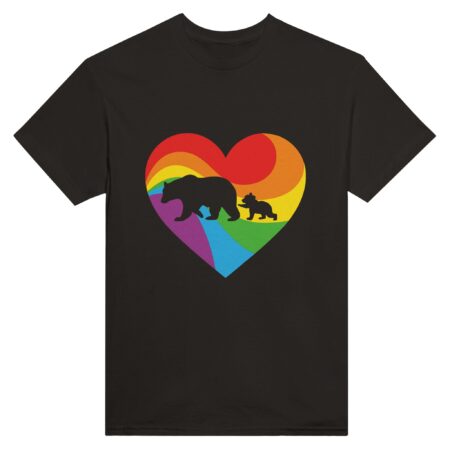 Proud Mom Pride T-shirt Black
