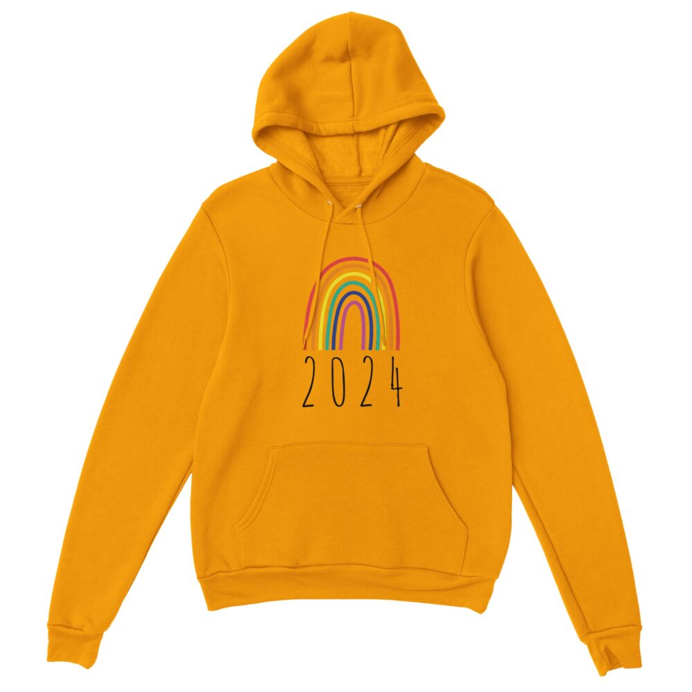 Pride Collection 2024 Hoodie. Yellow