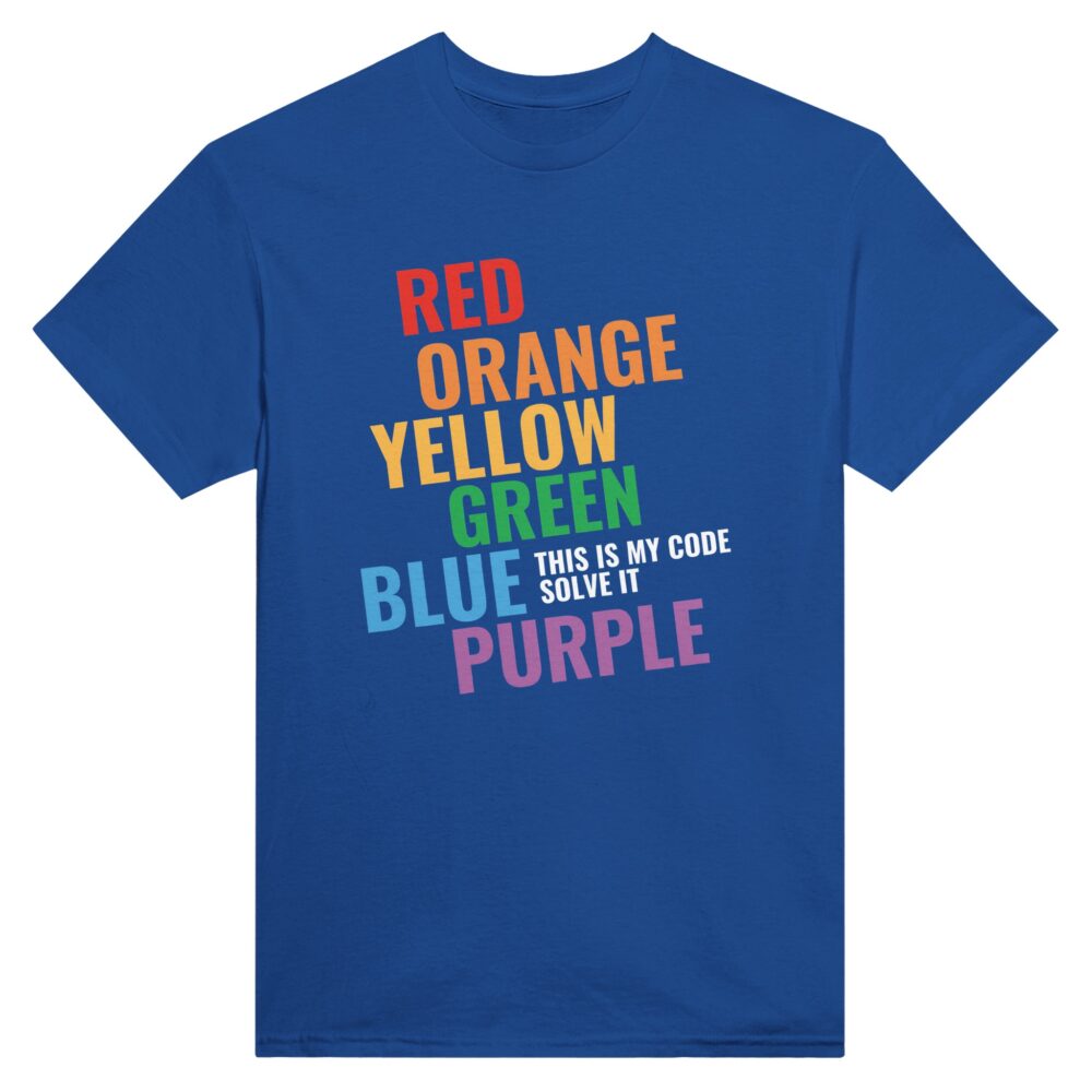 Self-acceptance Pride T-Shirt Blue