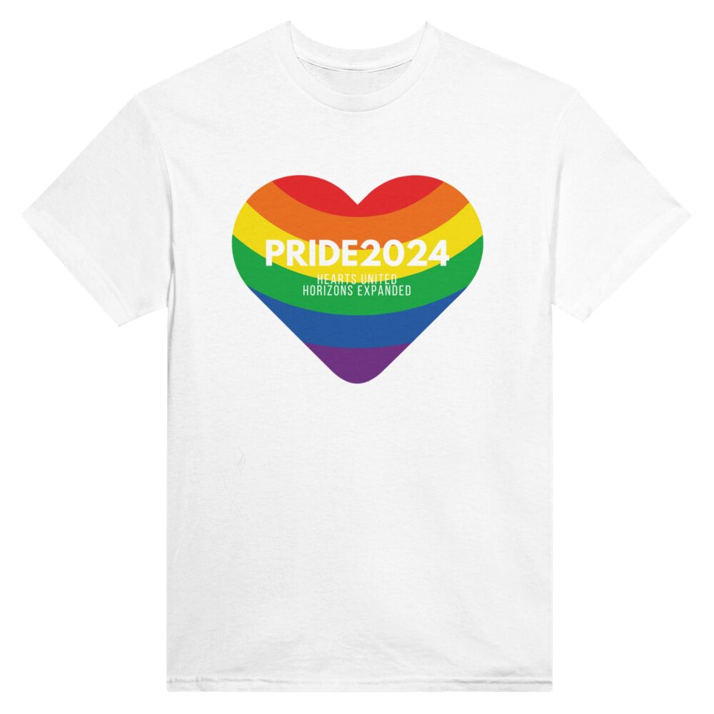 Pride 2024 United Hearts T-Shirt White
