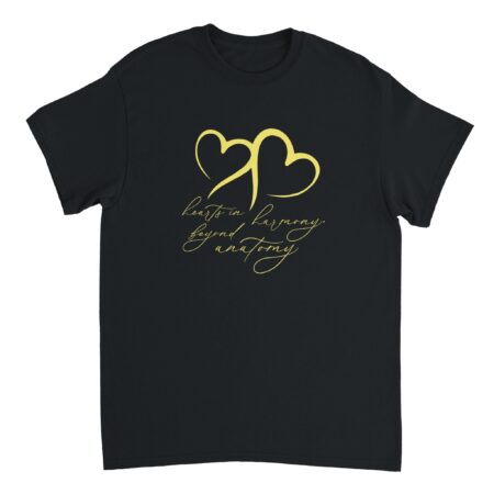Hearts In Harmony Love T-Shirt Black