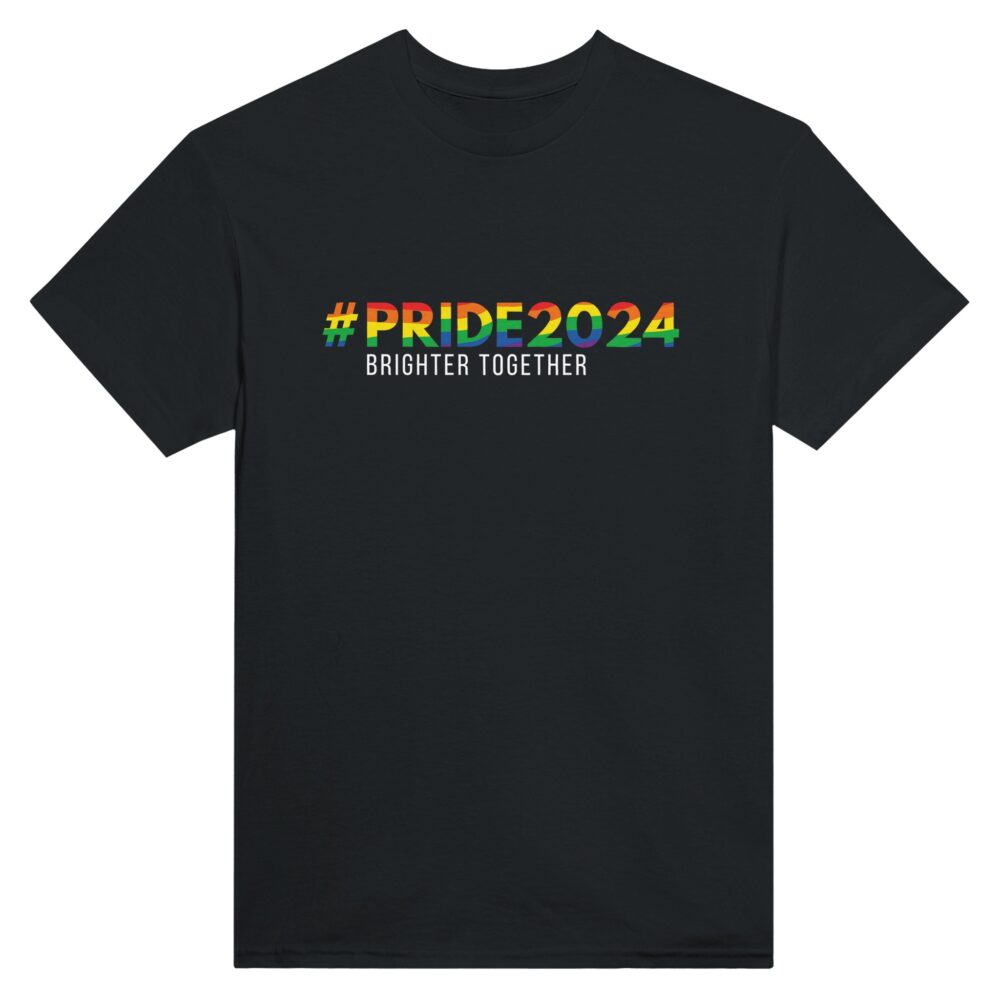 Pride 2024 Brighter Together T-Shirt Red