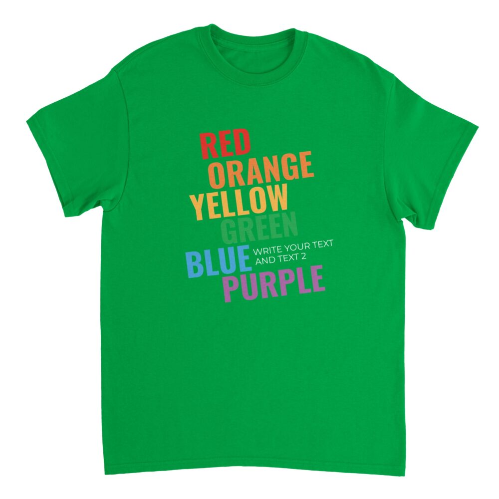 Custom T-Shirt Self-acceptance Pride Green