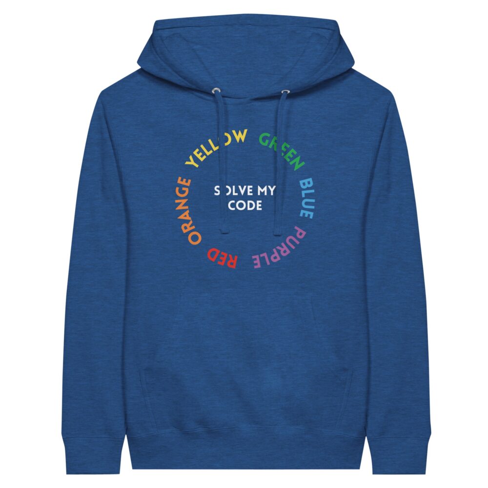 Acceptance Graphic Hoodie Blue