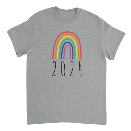 Pride Collection 2024 T-shirt. Light Grey