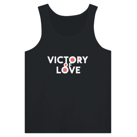 Victory of Love Tank Top Black
