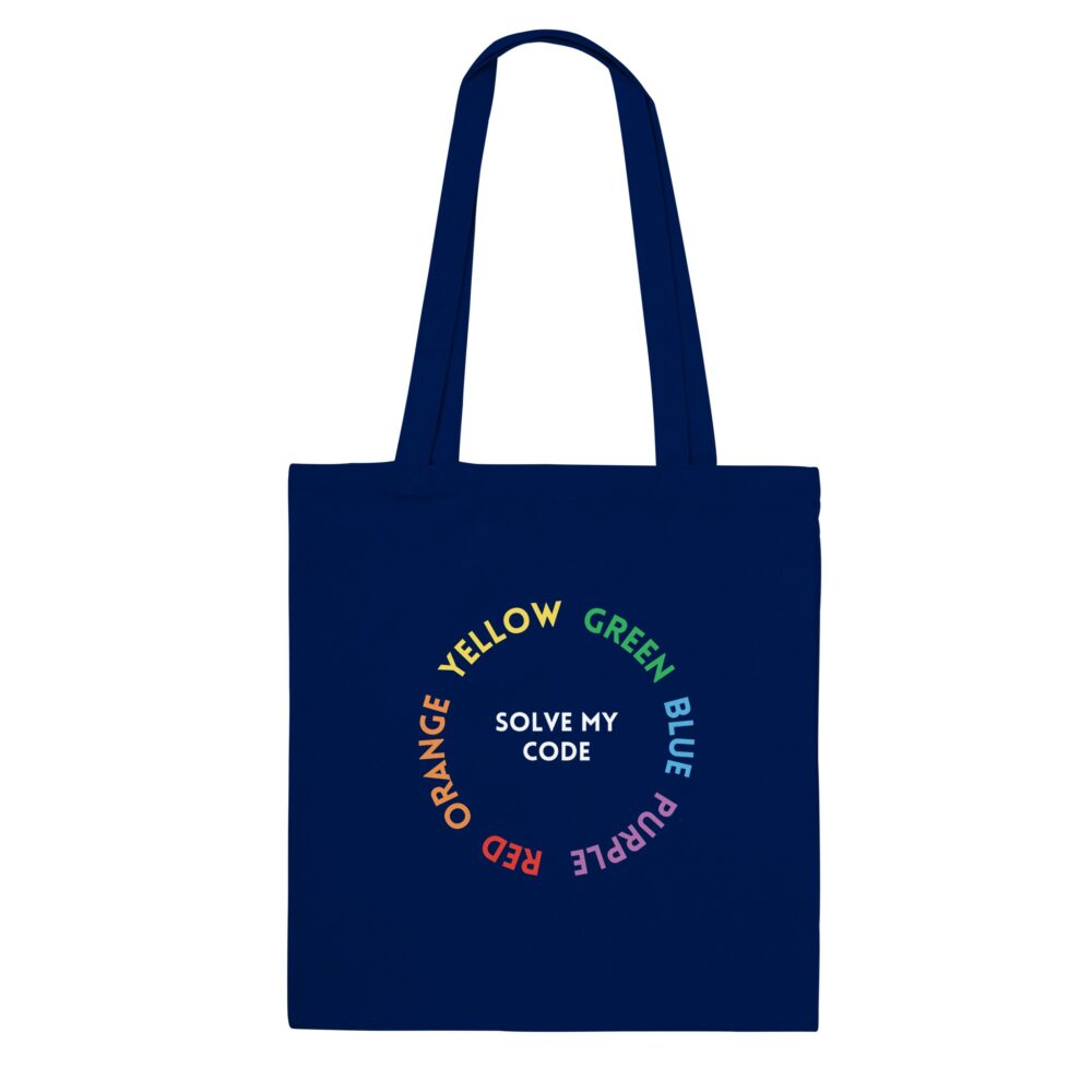 Acceptance Graphic Tote Bag Navy