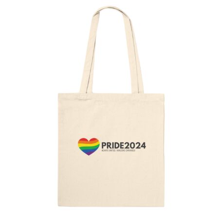 Pride 2024 Declaration Tote Bag Natural