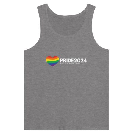 Pride 2024 Declaration Tank Top Grey