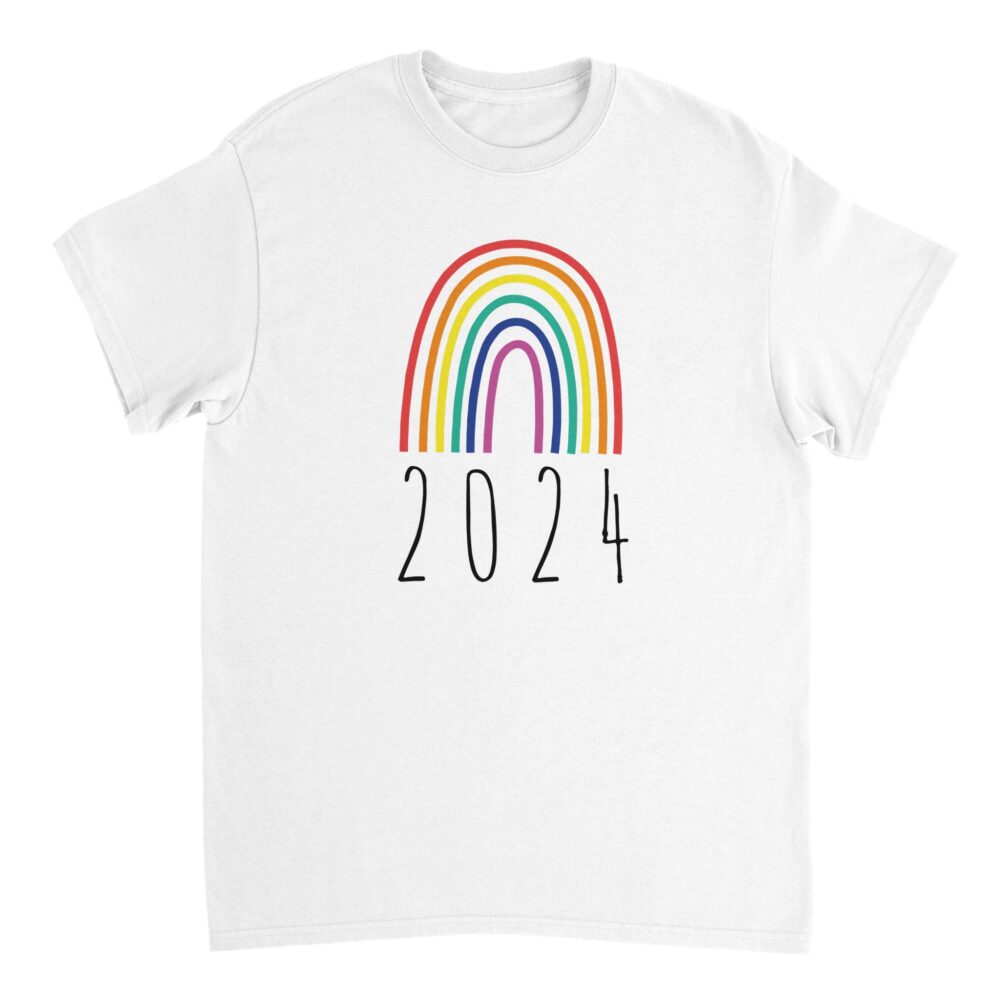 Pride Collection 2024 T-shirt. White