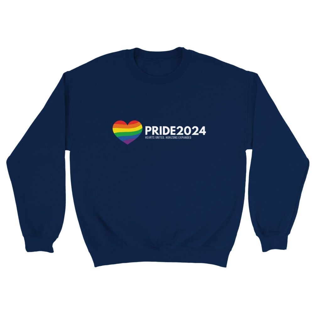 Pride 2024 Declaration Sweatshirt Navy