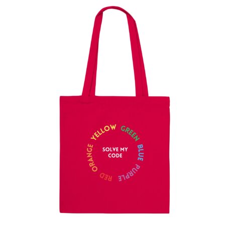 Acceptance Graphic Tote Bag Red