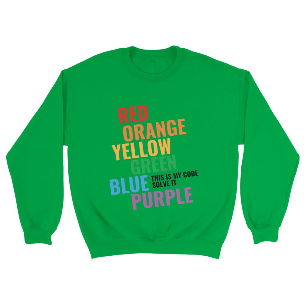 Self-acceptance Pride Sweatshirt Green