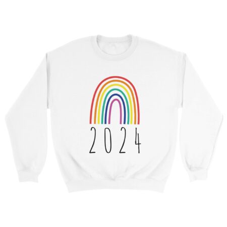Pride Collection 2024 Sweatshirt. White