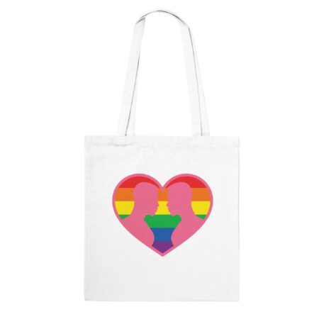 Gays Love Tote Bag Wite