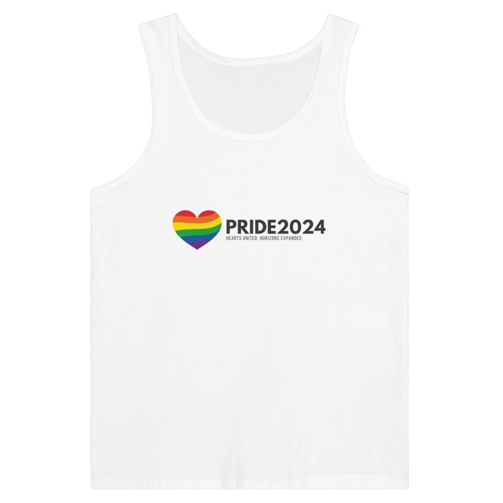 Pride 2024 Declaration Tank Top White
