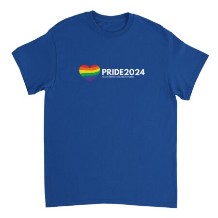 Pride 2024 Declaration T-Shirt Blue