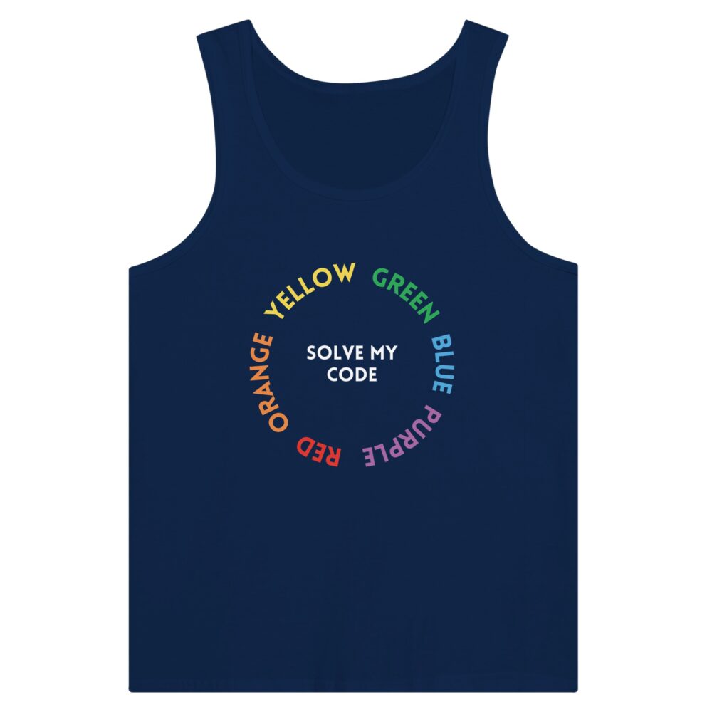 Acceptance Graphic Tank Top Navy