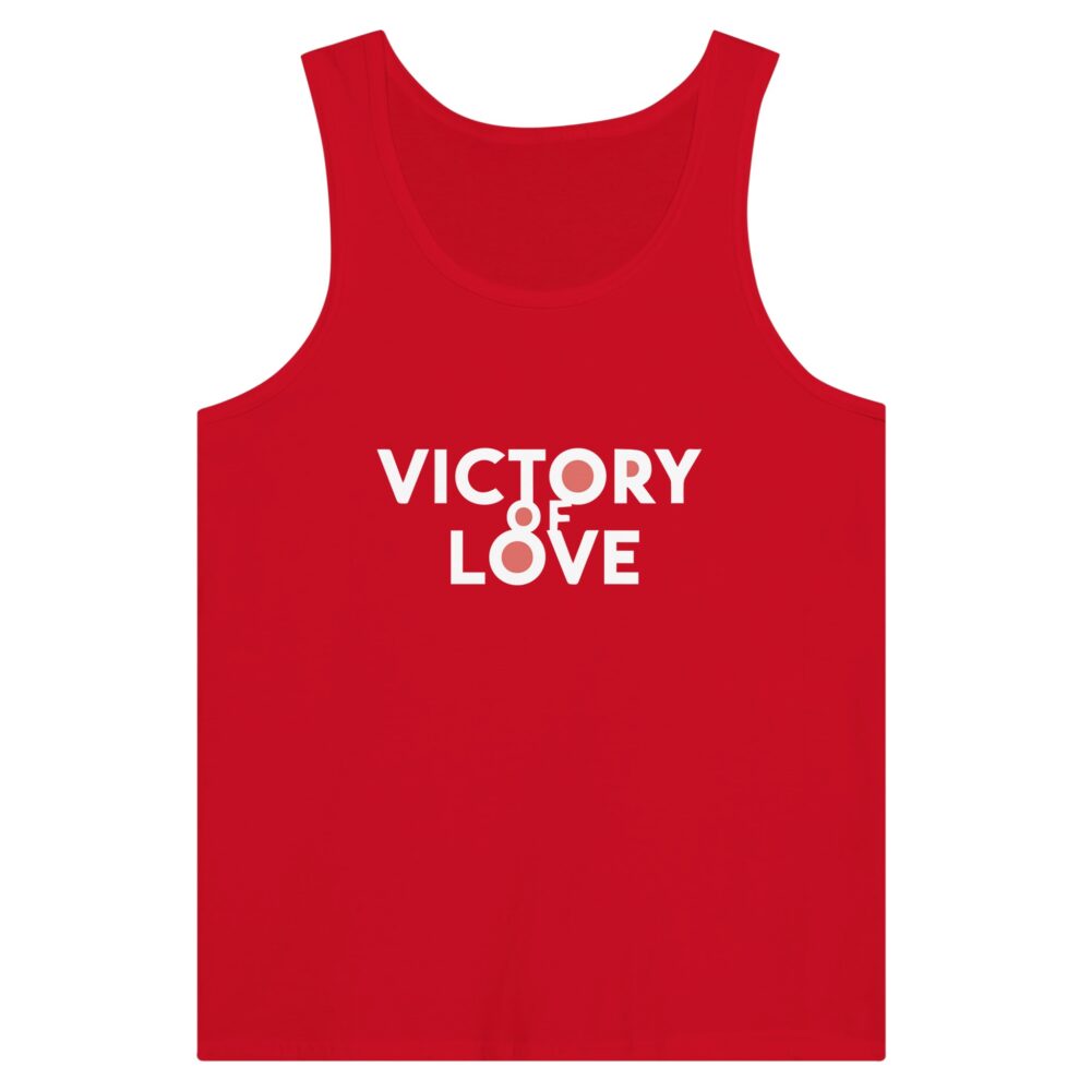 Victory of Love Tank Top Red