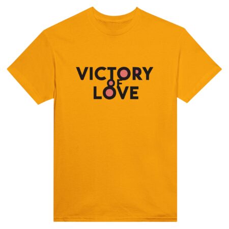 Victory of Love T-Shirt Yellow