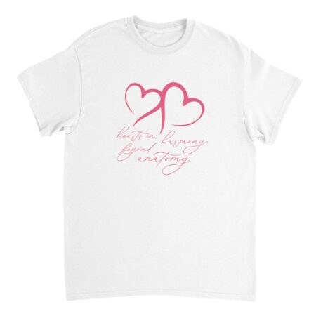 Hearts In Harmony Love T-Shirt White