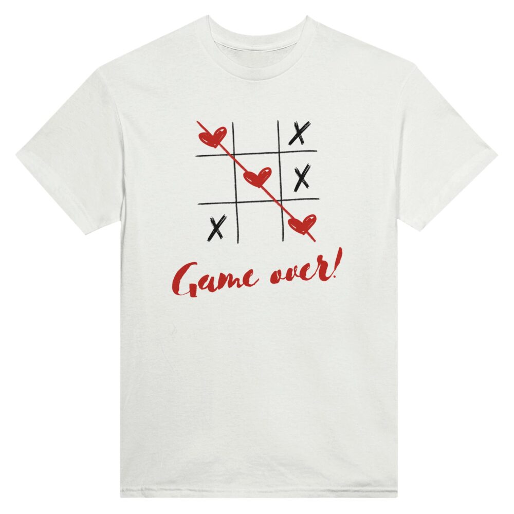 Tic Tac Toe Love T-shirt White