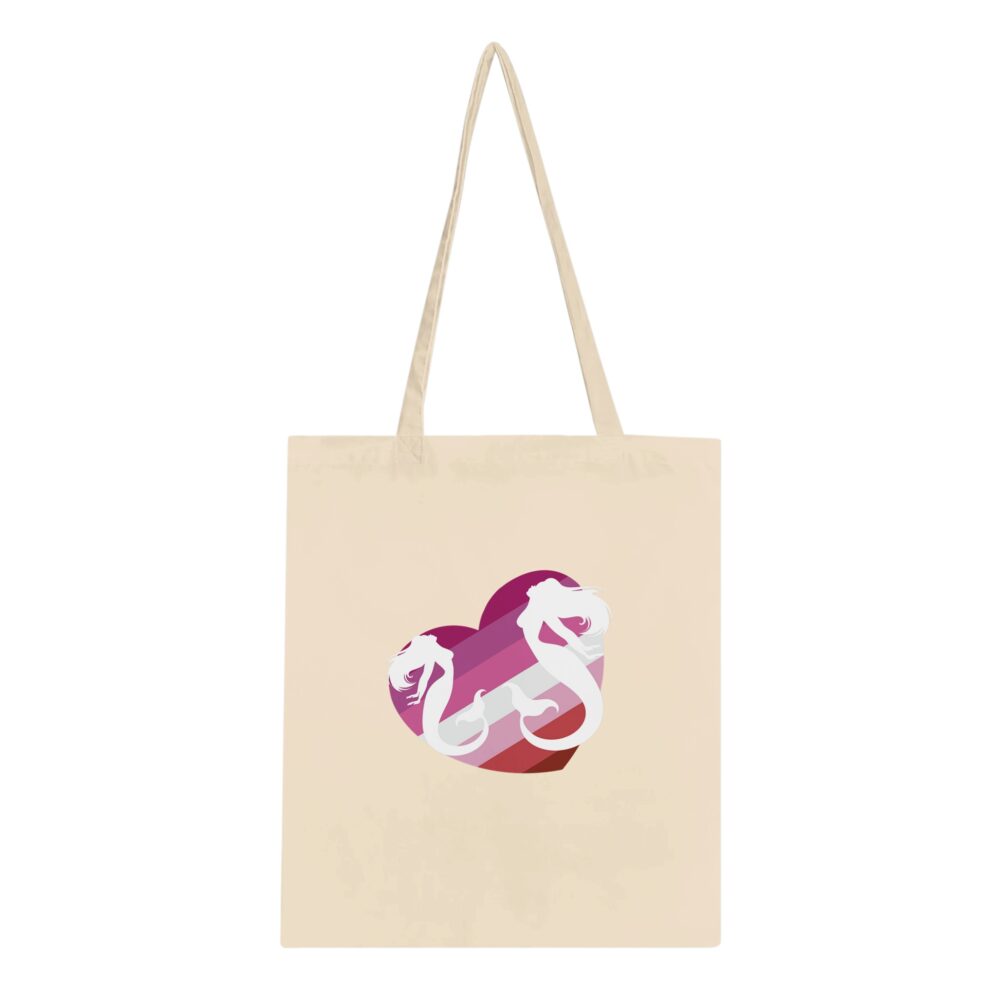 Mermaids Love Lesbians Tote Natural