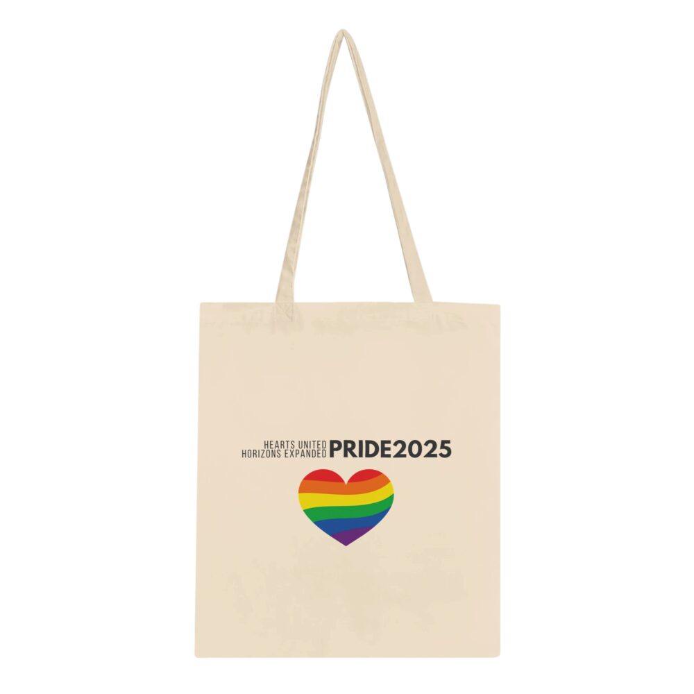 Pride Month 2025 Tote Bag Natural Color