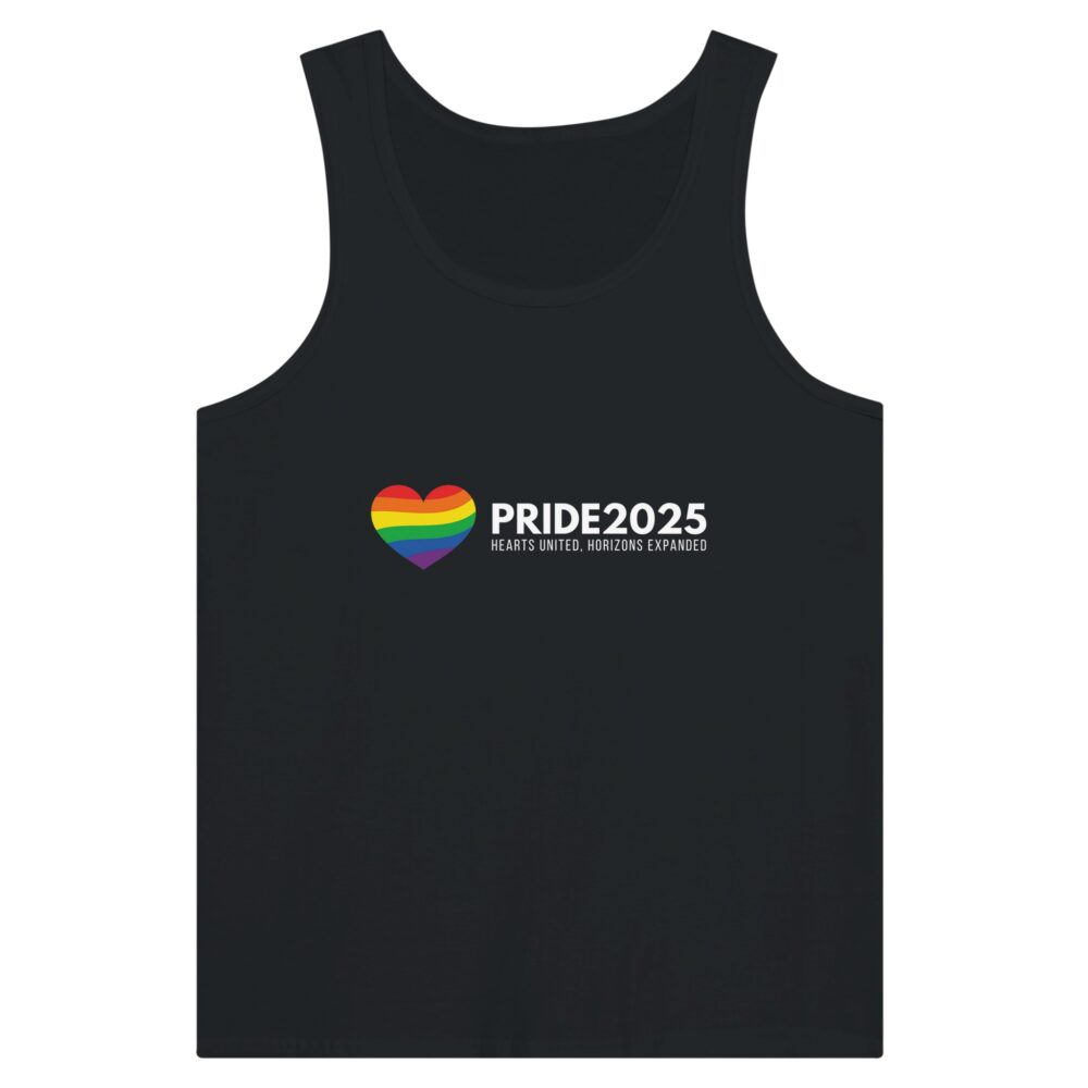 Pride 2025 Declaration Tank Top Black