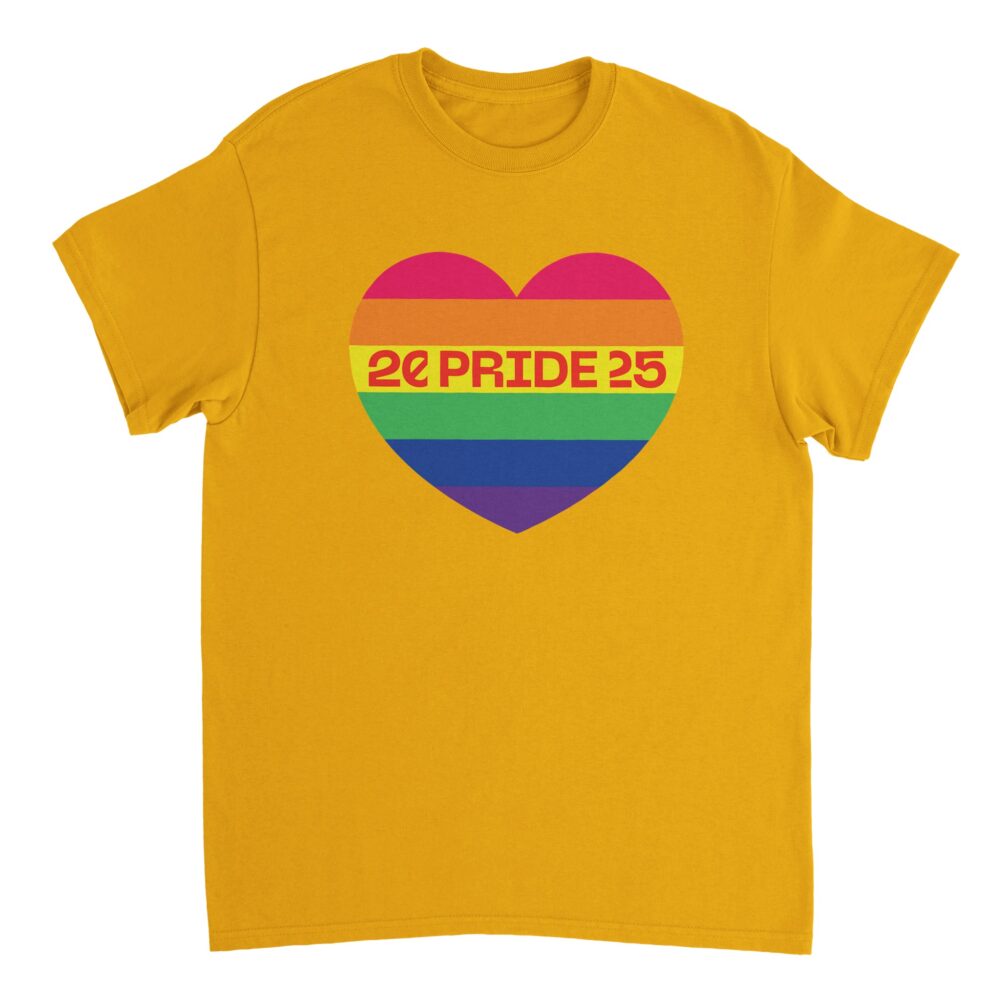 Pride Month 2025 Tee Yellow Color