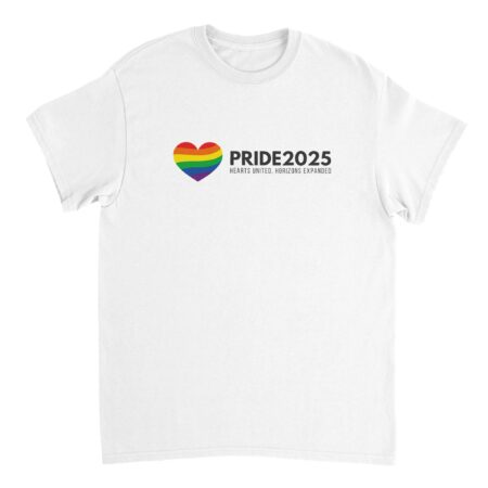 Pride 2025 Declaration T-Shirt White