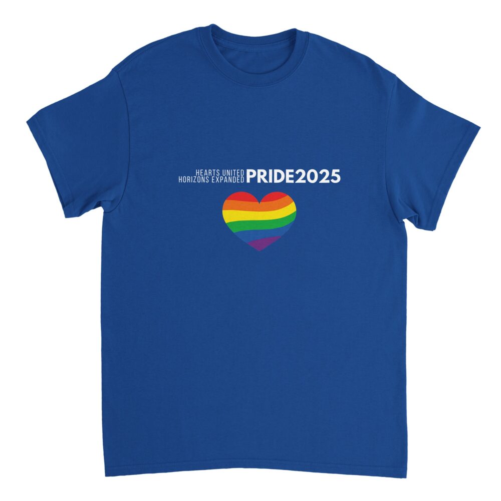 Pride Month 2025 T-shirt Blue Color