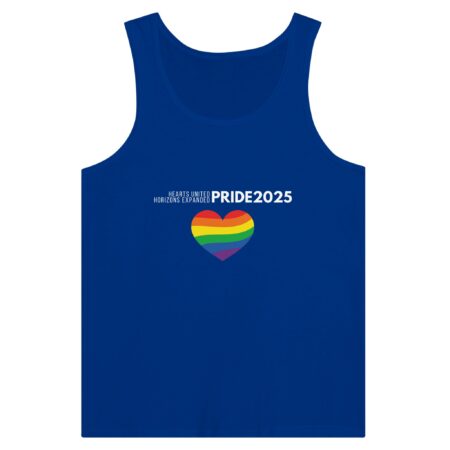 Pride Month 2025 Tank Top Blue color