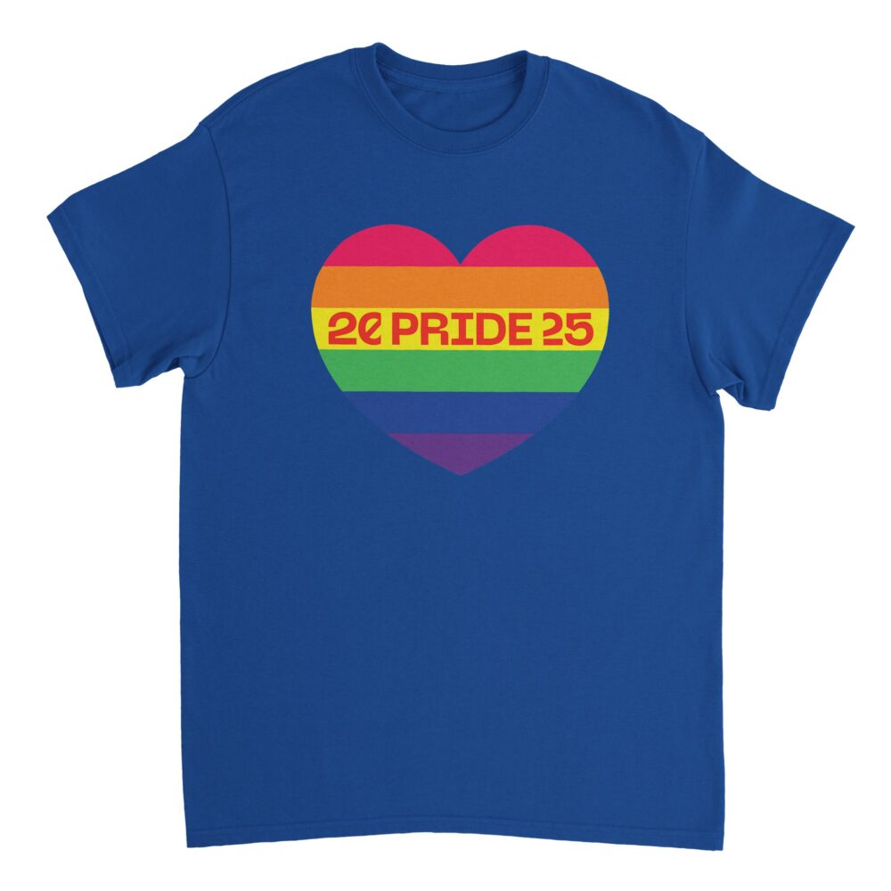 Pride Month 2025 Tee Blue Color