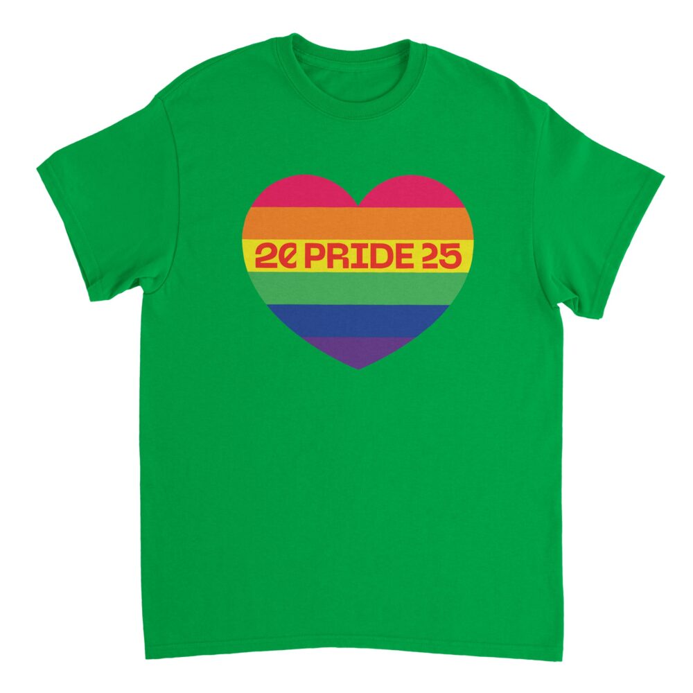 Pride Month 2025 Tee Green Color