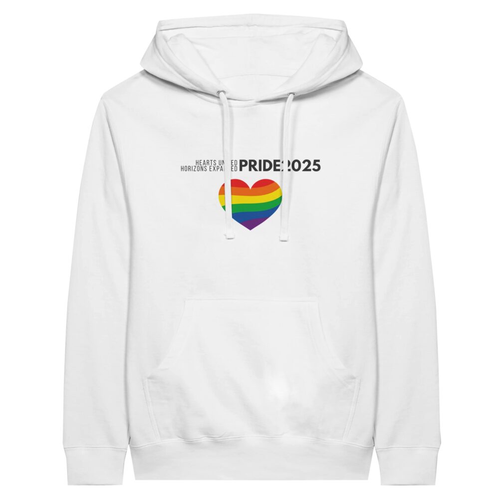 Pride Month 2025 Hoodie White Color