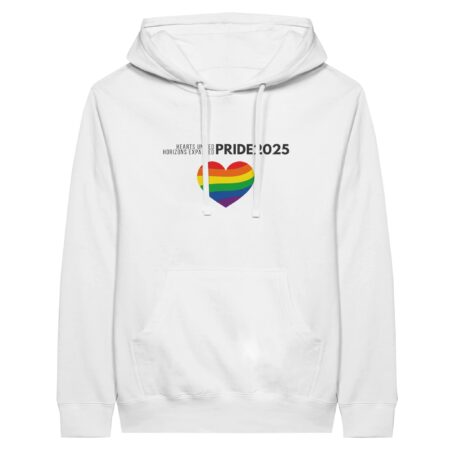 Pride Month 2025 Hoodie White Color