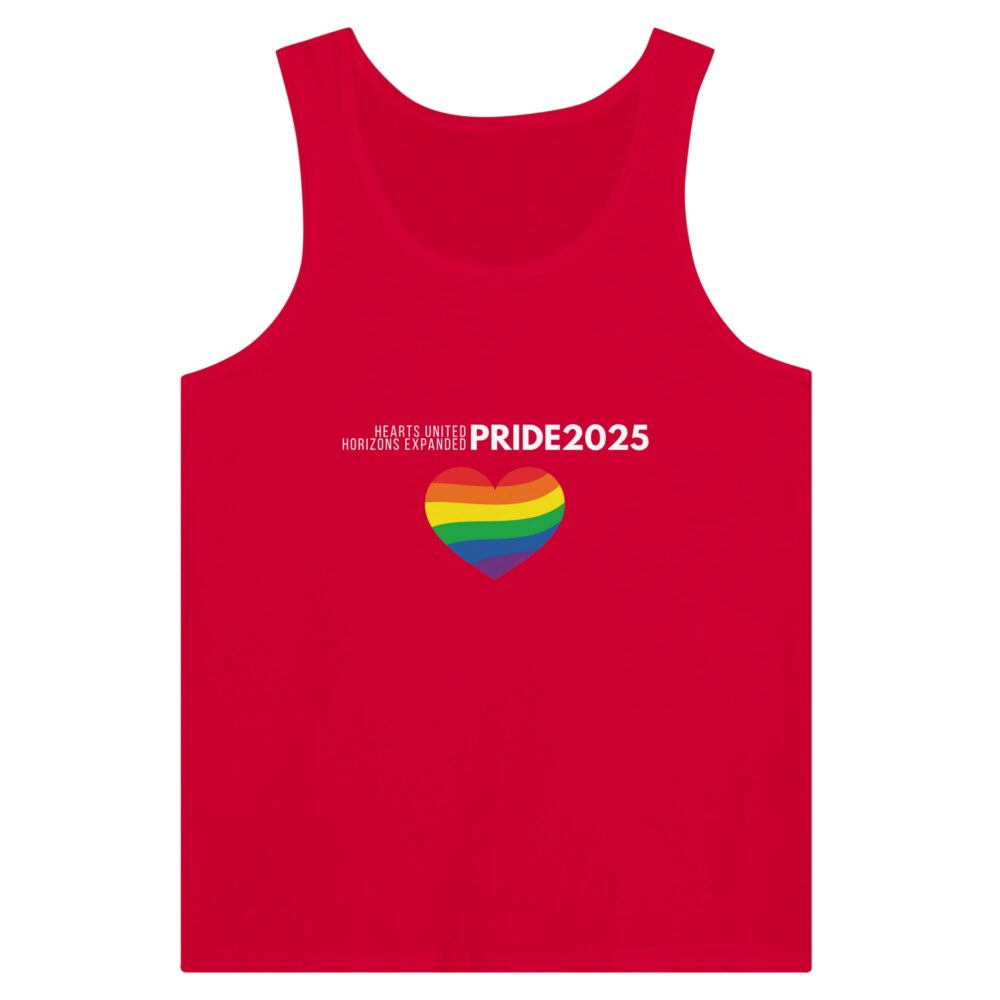 Pride Month 2025 Tank Top Red color