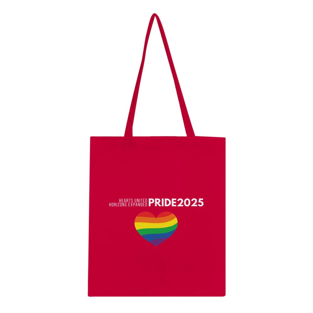 Pride Month 2025 Tote Bag Red Color