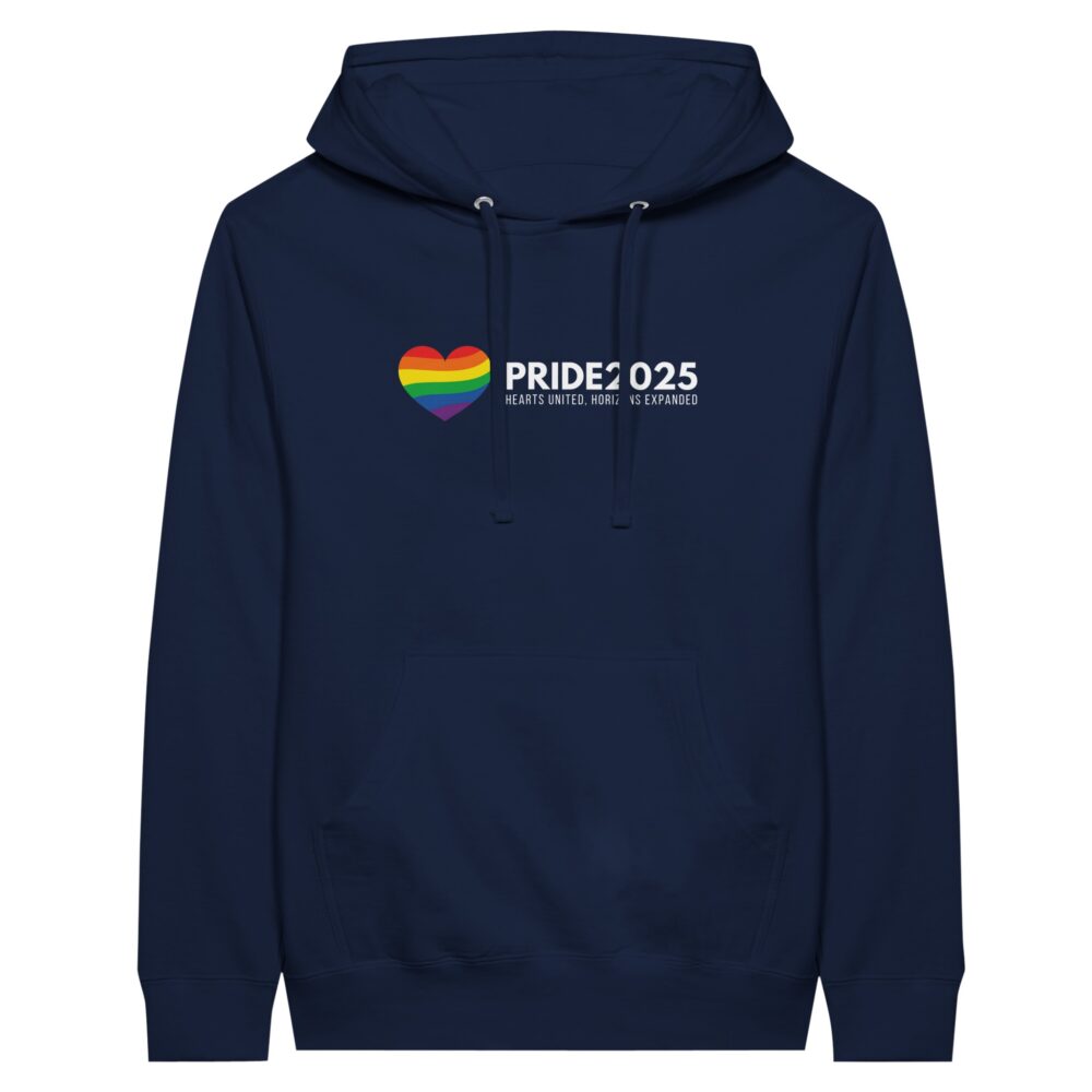 Pride 2025 Declaration Hoodie navy Color