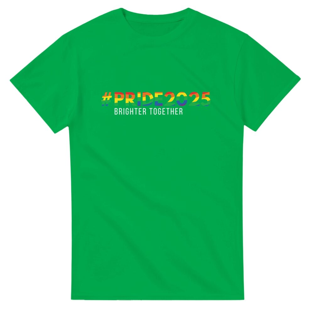 Pride 2025 Brighter Together T-Shirt Green