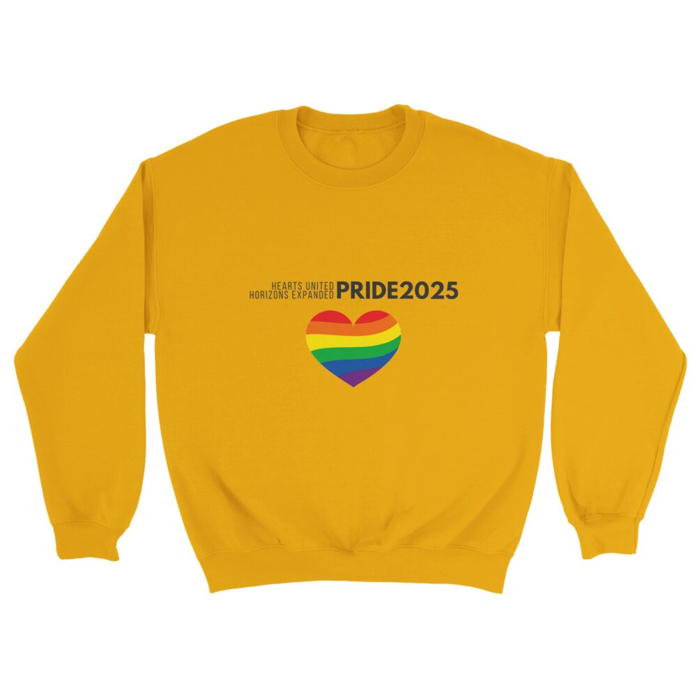 Pride Month 2025 Sweatshirt Yellow Color